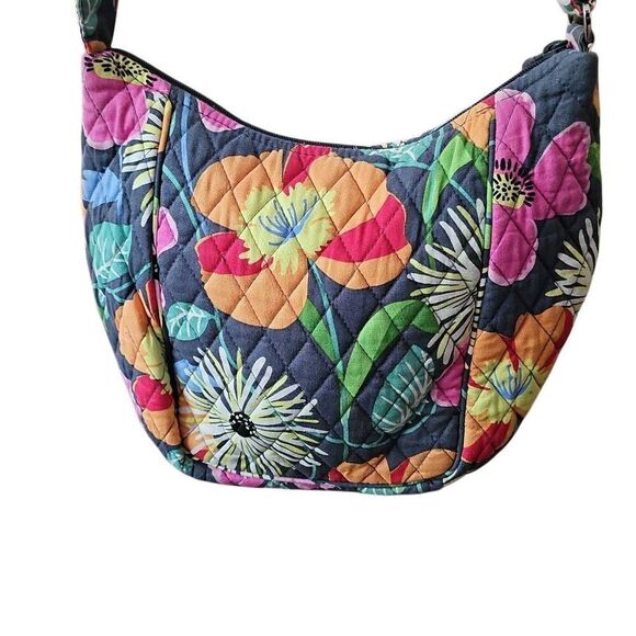 Vera Bradley Clare Jazzy Blooms Handbag Purse Retired pattern - Picture 10 of 10